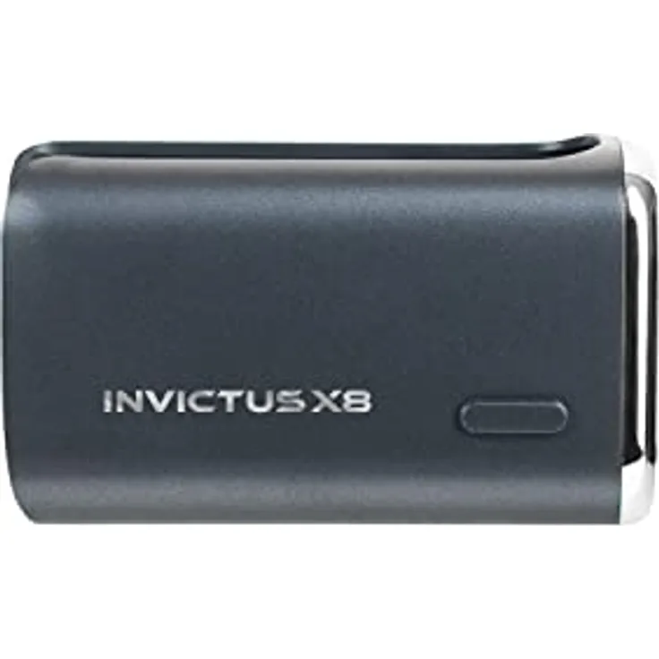 Genius Invictus X8 Lithium-Ionen Akku mit Laufzeit bis 35 min, Wechselakku