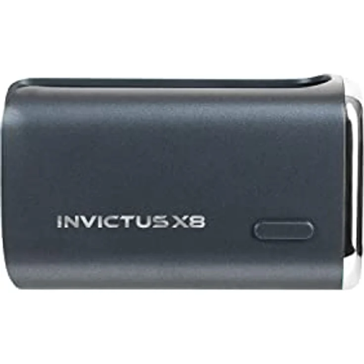 Genius Invictus X8 Lithium-Ionen Akku mit Laufzeit bis 35 min, Wechselakku – Bild 1