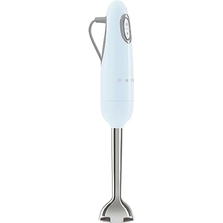 Smeg HBF11PBEU 50's Style Stabmixer, 700 Watt, 2-Messer-System, pastellblau – Bild 3