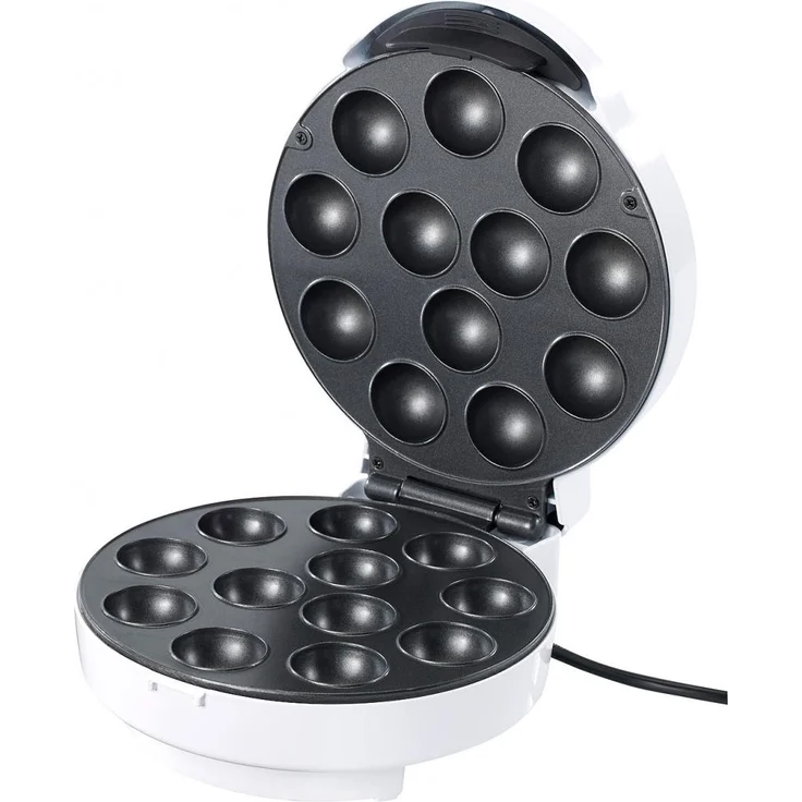 Rosenstein & Söhne Cake Pop Maker für 12 Miniküchlein 750 Watt antihaftbeschichtet – Bild 1