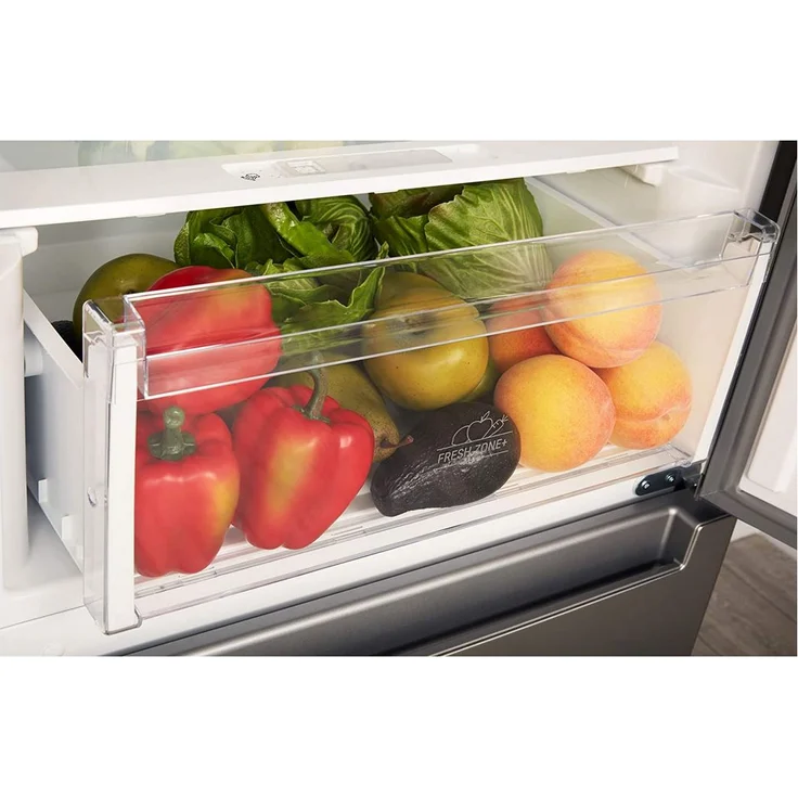 Bauknecht KGL 1820 IN 2 Kühl-Gefrierkombination, freistehend, Edelstahl, Schnellgefrieren, Multi-Airflow, Breite 59 cm – Bild 6