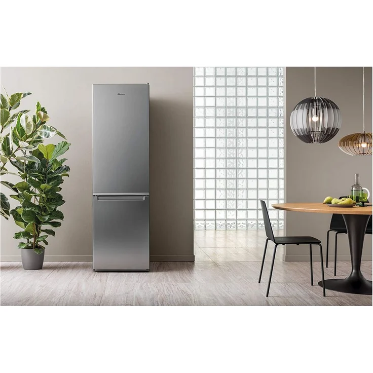 Bauknecht KGL 1820 IN 2 Kühl-Gefrierkombination, freistehend, Edelstahl, Schnellgefrieren, Multi-Airflow, Breite 59 cm – Bild 7