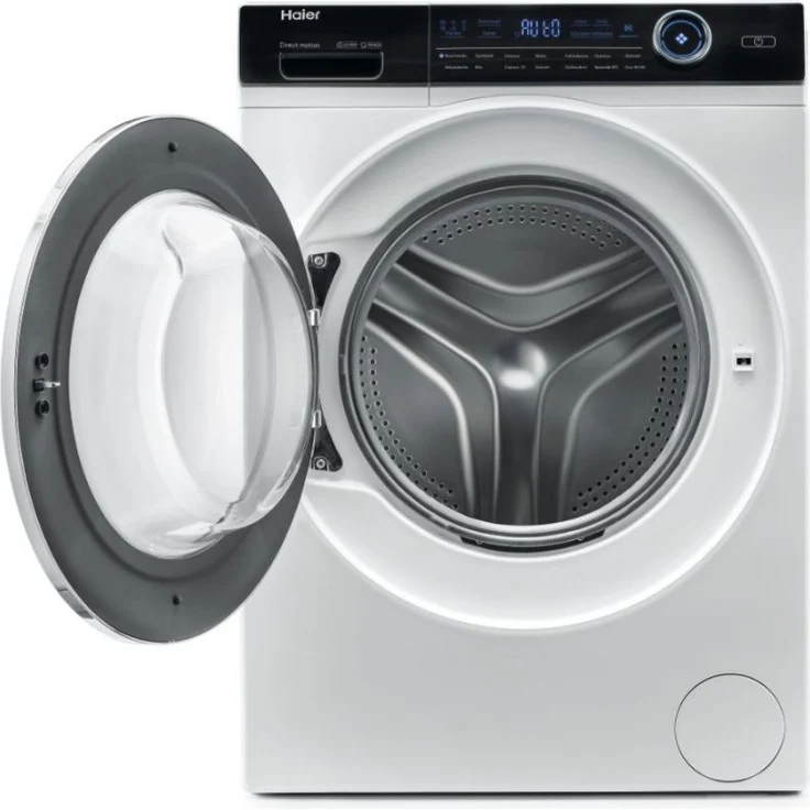 Haier HW70-814979, Frontlader-Waschmaschine, A, Fassungsvermögen 7 kg, Standgerät, Breite 59 cm, Startzeitverzögerung, Anti-Fleckenprogramm – Bild 2