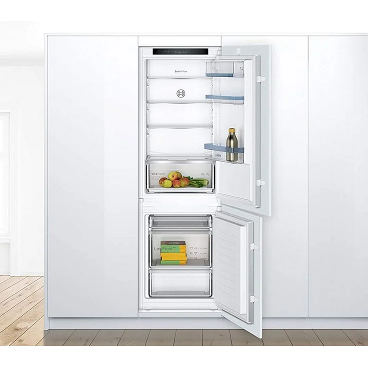 Bosch KIV86VSE0 Kühl-Gefrierkombination, Einbau, weiß, LowFrost, Schnellkühlen und -gefrieren, Breite 54.1 cm – Bild 2