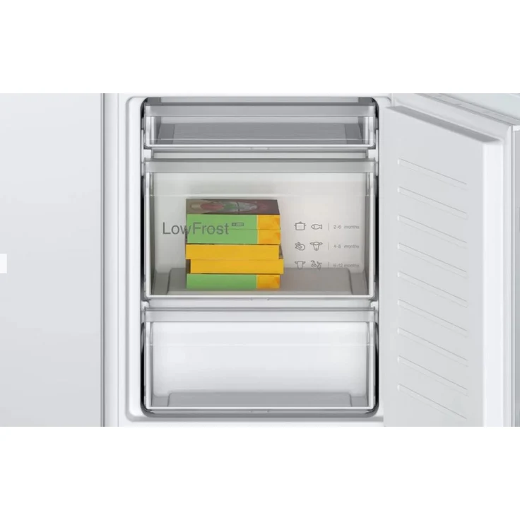Bosch KIV86VSE0 Kühl-Gefrierkombination, Einbau, weiß, LowFrost, Schnellkühlen und -gefrieren, Breite 54.1 cm – Bild 3