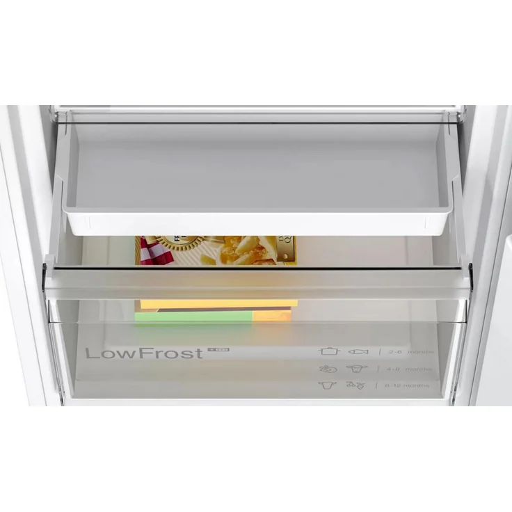Bosch KIV86VSE0 Kühl-Gefrierkombination, Einbau, weiß, LowFrost, Schnellkühlen und -gefrieren, Breite 54.1 cm – Bild 6