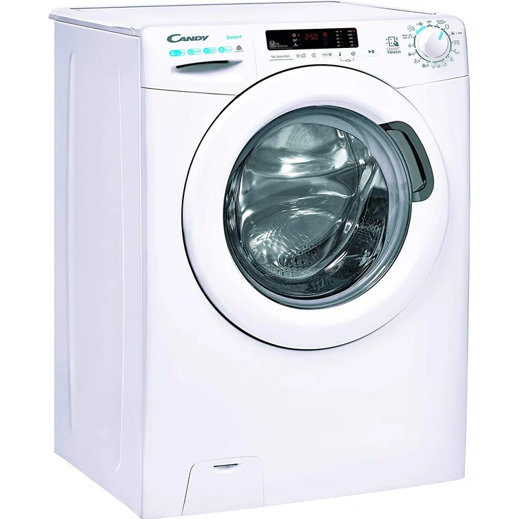 Candy CSWS 4852DWE-1-S, Waschtrockner, Energieeffizienzklasse E, Standgerät, Breite 60 cm, Geräuschemissionsklasse C – Bild 2