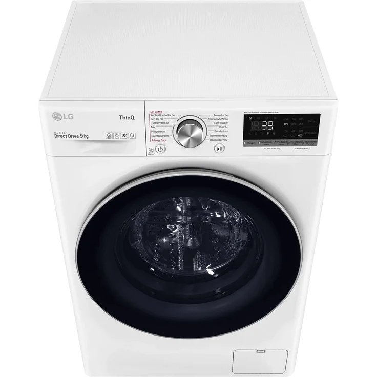 LG F6WV709P1, Frontlader-Waschmaschine, A, Fassungsvermögen 9 kg, Standgerät, Breite 60 cm, Vollwasserschutz, Kindersicherung – Bild 5