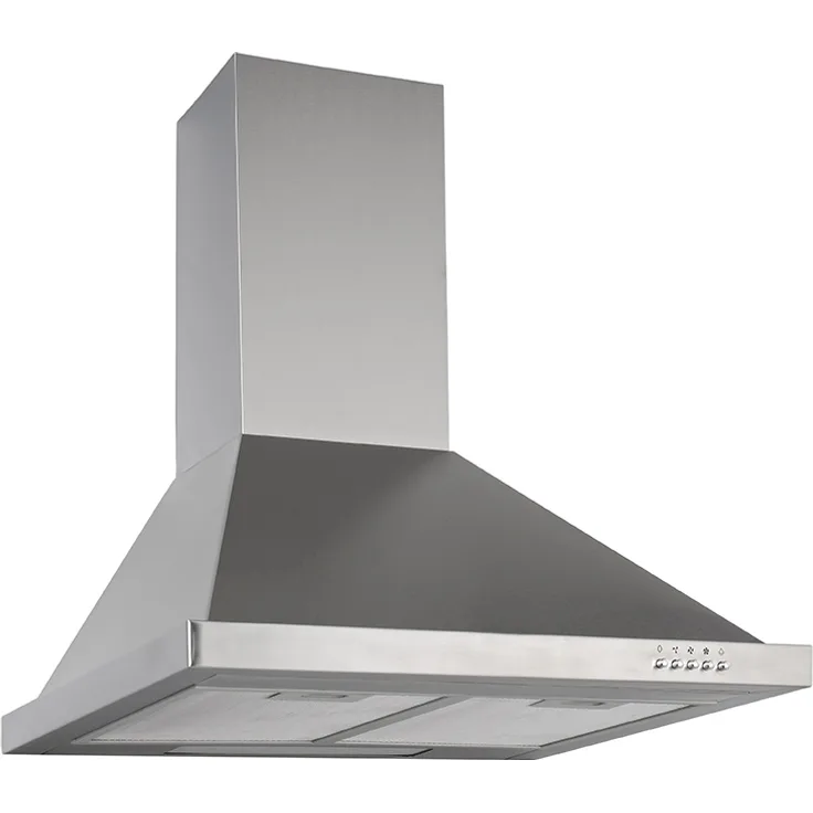 Respekta CH 22078 IXB Edelstahl Kaminhaube, 60cm