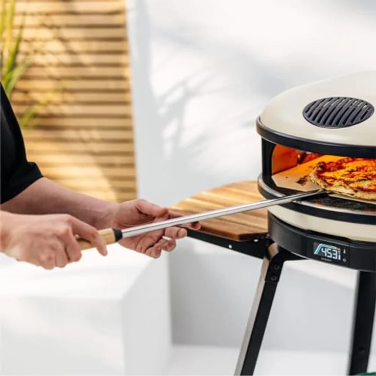 Gozney Utility Pizza Turning Peel, 152mm / 6” wide aluminum blade, Beech wood handle – Bild 3