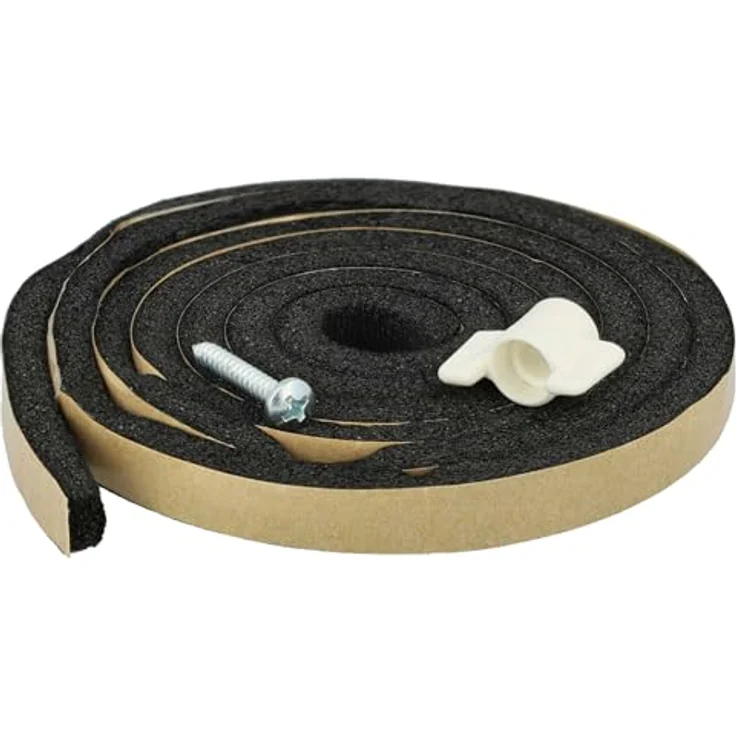 vhbw 2x Aktivkohlefilter kompatibel mit Siemens LB75564/03, LB75564/02, LB75564/01, LB57564/07 Dunstabzugshaube + Befestigungsmaterial, schwarz/weiß – Bild 4