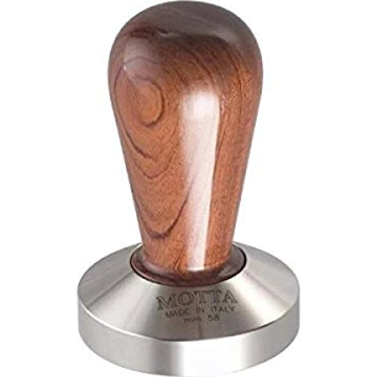 Motta 110 Tamper Bubinga 58mm plan / flat Edelstahl – Bild 2