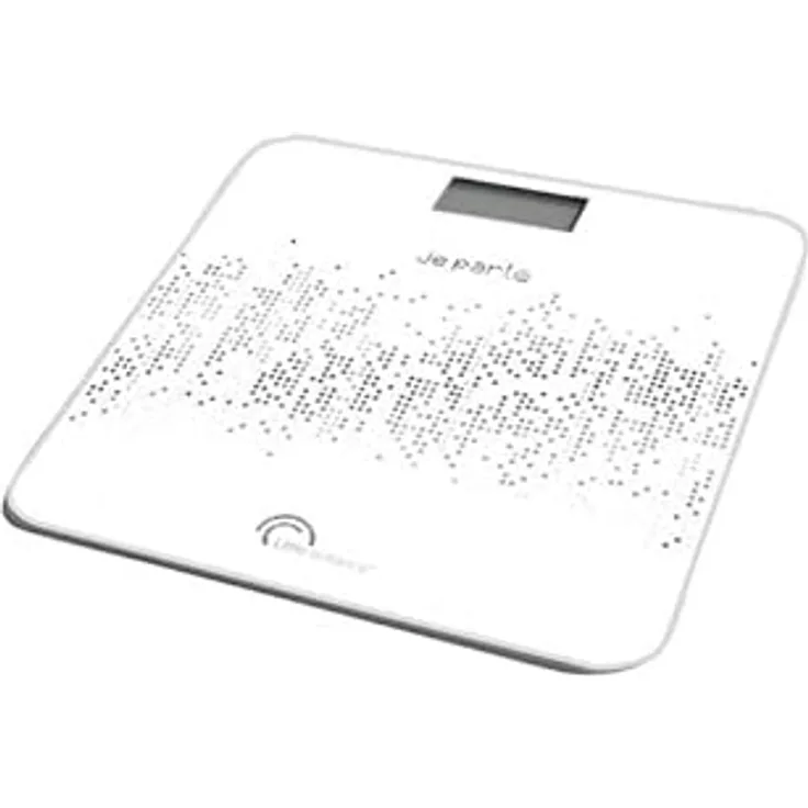 LITTLE BALANCE 8445 Voice 180 Elektronische Personenwaage, Sprachwaage, Mehrsprachig, 180 kg/100 g, weiß