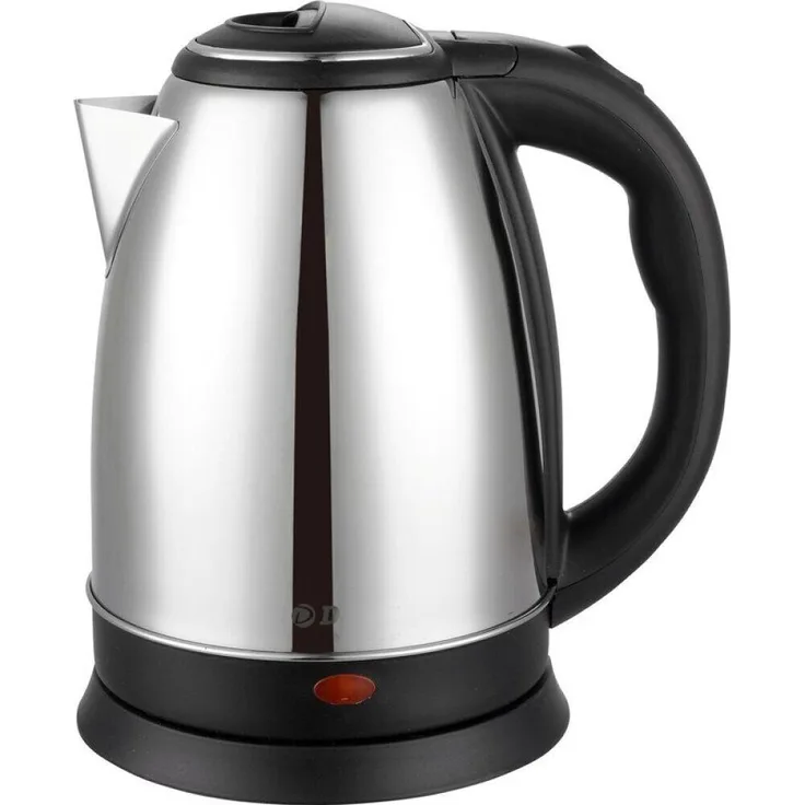 emeco Wasserkocher Edelstahl kabellos 1,8L Teekocher 1500.00 W 360°- Basis