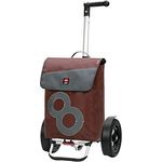 Andersen Shopper Tura mit kugelgelagertem Rad luftbereift 29 cm und 53 Liter Tasche 360° Boje 8