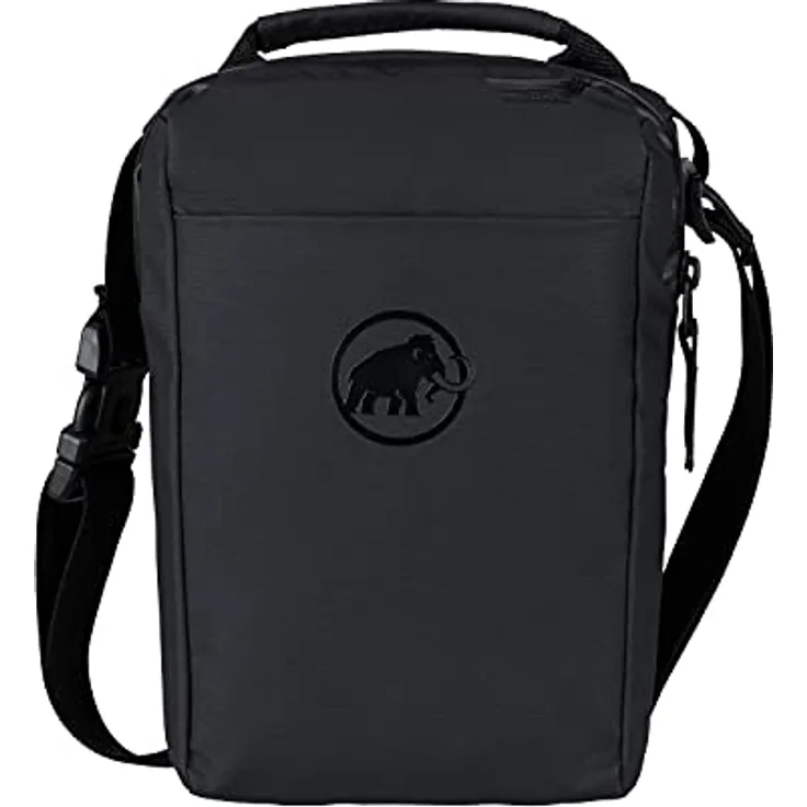 Mammut Seon Pouch, Schultertasche aus wasserabweisendem Material mit großem Hauptfach, schwarz