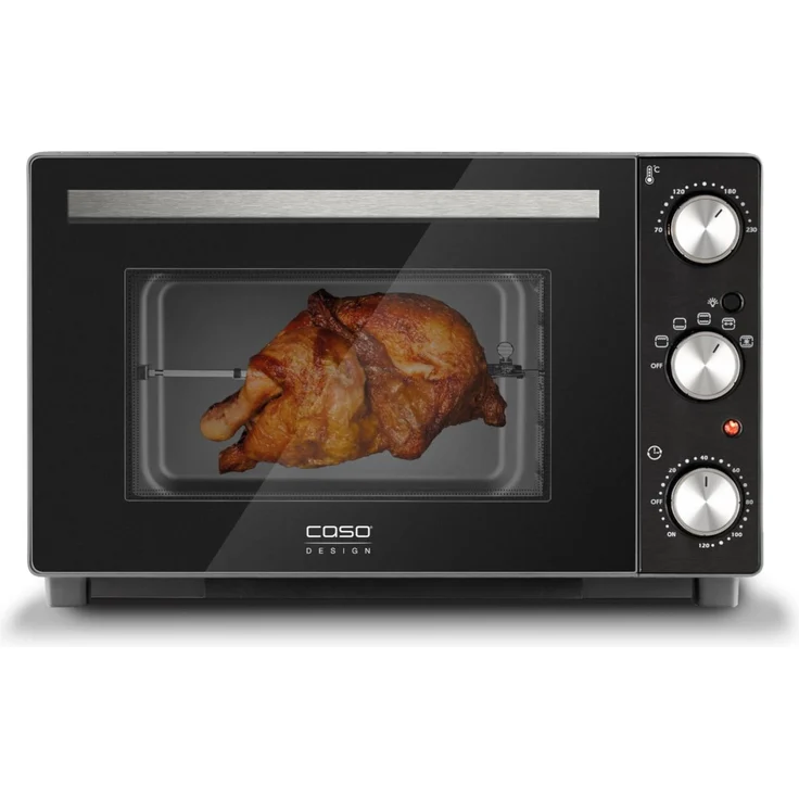CASO TO 32 Classic Minibackofen - Schwarz – Bild 1