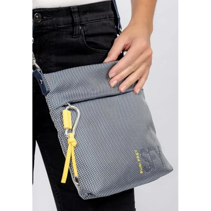 Suri Frey SURI Sports Marry, Umhängetasche aus Nylon mit Reißverschluss, 23x25x4 cm, Blau, vegan – Bild 4