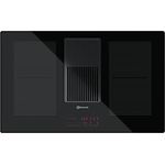 Bauknecht BVH80 Venting Flexi Induktions-Kochfeld mit integriertem Dunstabzug / 83 cm/Booster-Funktion/Kindersicherung/CombiDuo/Restwärmeanzeige/Flächenbündiges Design/Touch-Control