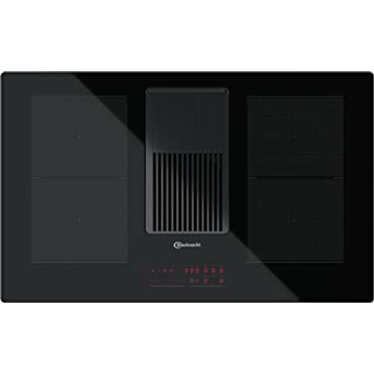 Bauknecht BVH80 Venting Flexi Induktions-Kochfeld mit integriertem Dunstabzug / 83 cm/Booster-Funktion/Kindersicherung/CombiDuo/Restwärmeanzeige/Flächenbündiges Design/Touch-Control – Bild 1