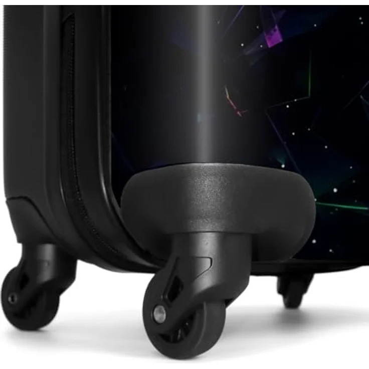 NoBoringSuitcases.com© Kinderkoffer Spiele - Neon 67 cm - 72 L, 4 Rollen, Mittelgroßer Reisetasche mit Rollen für 20kg, Kinderkoffer – Bild 7