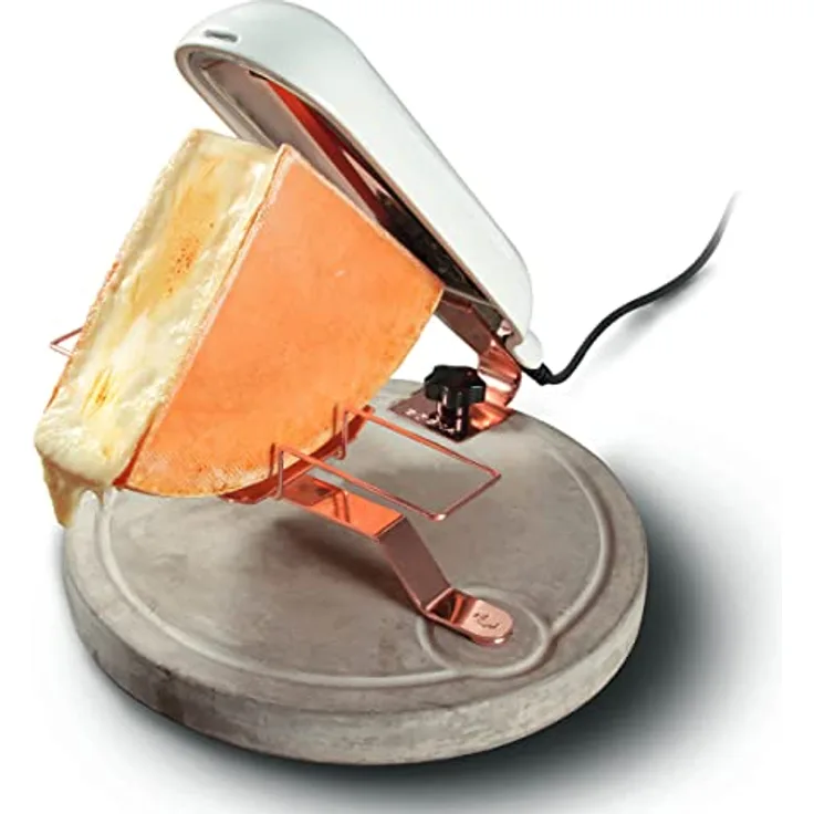 Boska Raclette Quattro Beton - Schweizer Tradition - drehbarer Träger
