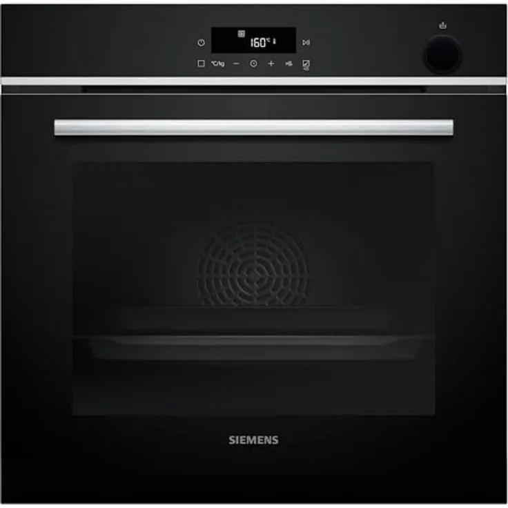 SIEMENS iQ300, Einbau-Backofen mit Dampfunterstützung, 60 x 60 cm, Edelstahl, HR532GBS3, Air Fry-Funktion