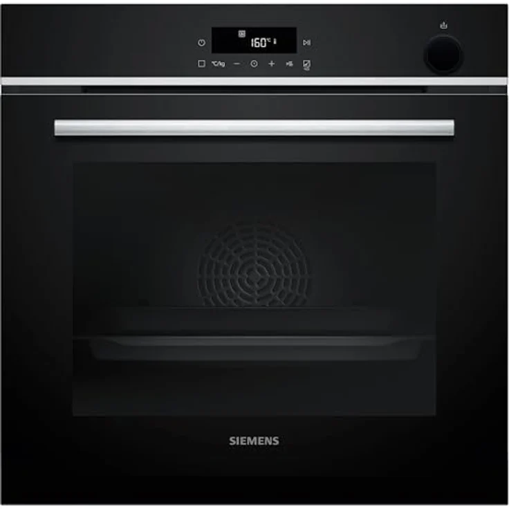 SIEMENS iQ300, Einbau-Backofen mit Dampfunterstützung, 60 x 60 cm, Edelstahl, HR532GBS3, Air Fry-Funktion – Bild 1