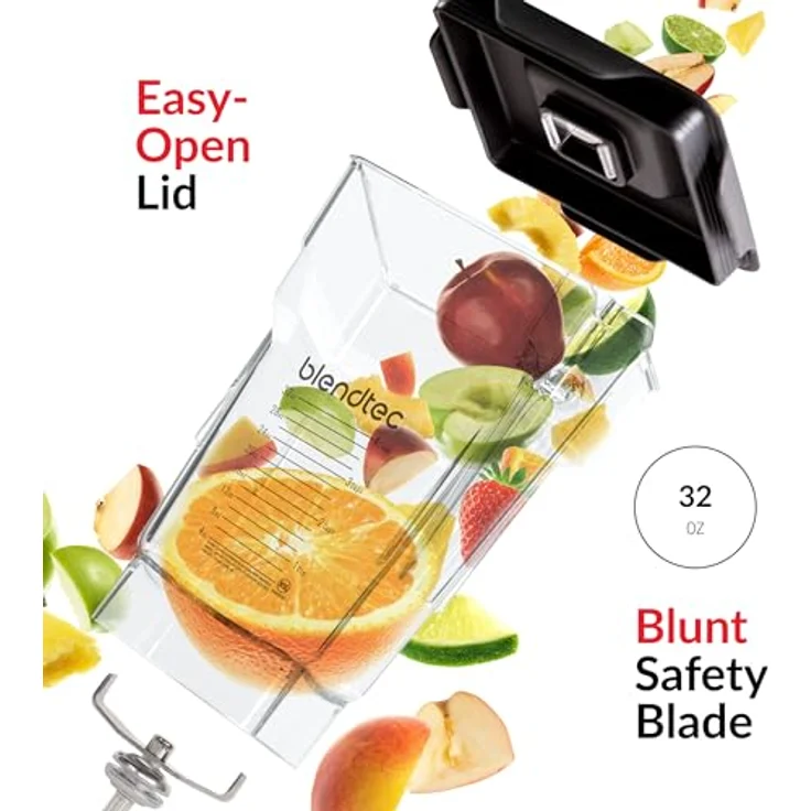 Blendtec 40-609-50 FourSide Jar Behälter, 2.2 liters, Transparent – Bild 5