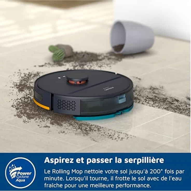Philips 2000 Series, Staubsauger Roboter mit doppelter Saugleistung, nass und trocken, Blau – Bild 7