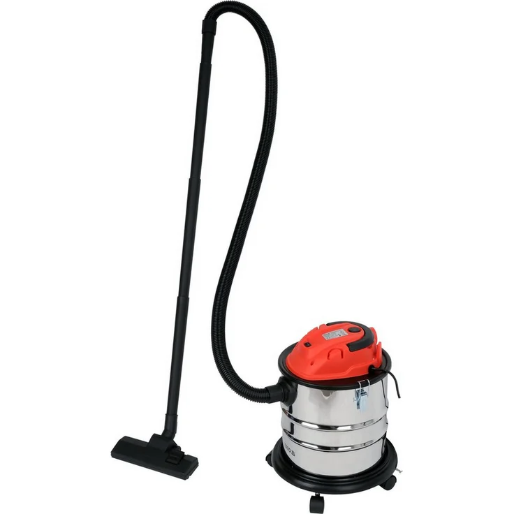 Yato Nass-Trocken-Sauger 1200W mit HEPA-Filter, 20L Edelstahlbehälter, Werkstatt- und Aschesauger für Staub und kalte Asche bis 50°C