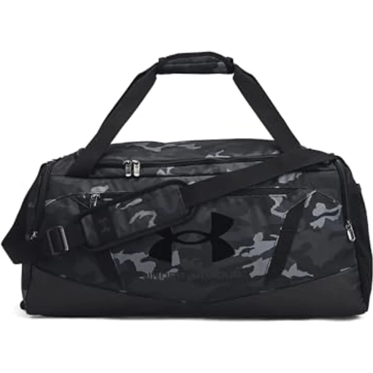 Under Armour Undeniable 5.0 Medium Duffle-Tasche, strapazierfähige Sporttasche mit großem Stauraum, Schwarz – Bild 1