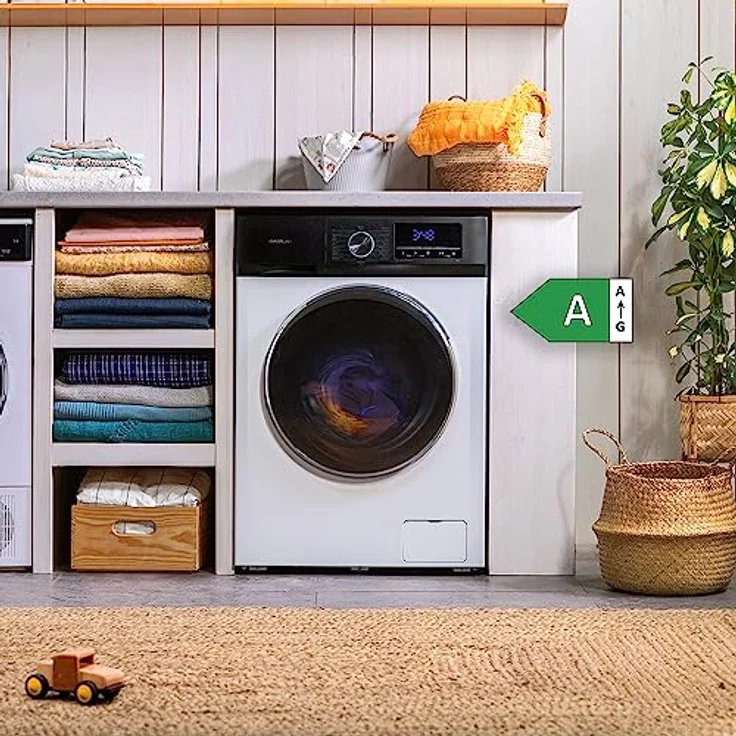 Cecotec Bolero Dresscode 10500 Inverter A, 10 kg Waschmaschine in Weiß mit 1400 rpm, Dampftechnologie und Energieeffizienzklasse A – Bild 3