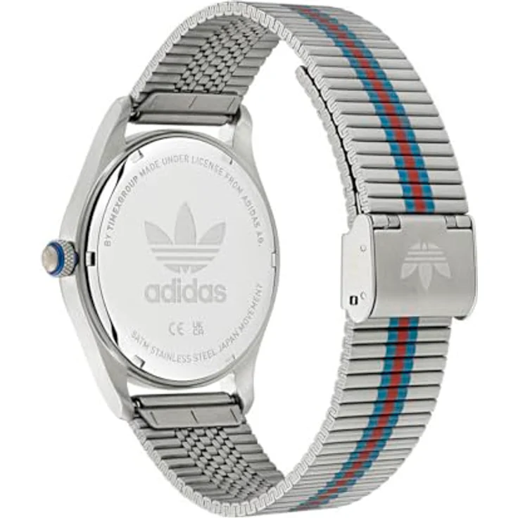 adidas Originals Quarzuhr CODE FOUR AOSY235312I, Unisex Armbanduhr mit analogem Ziffernblatt und Edelstahlarmband – Bild 3