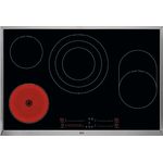 AEG HKA8578RAD Autarkes Kochfeld / Strahlenbeheizt / Hob²Hood / 80 cm / Edelstahlrahmen / 4 Kochzonen / Bräterzone / XL Paellakochzone / Rapid Power / Kindersicherung