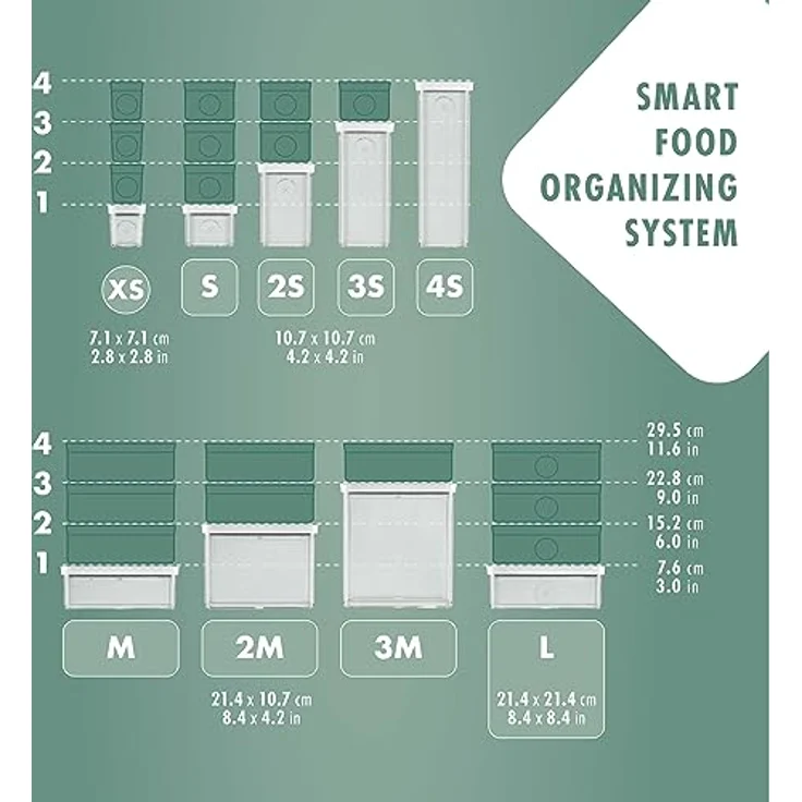 ZWILLING Fresh & Save Cube 3M, transparente Vorratsdose mit Vakuumfunktion und NFC-Etiketten, 2,9l – Bild 7