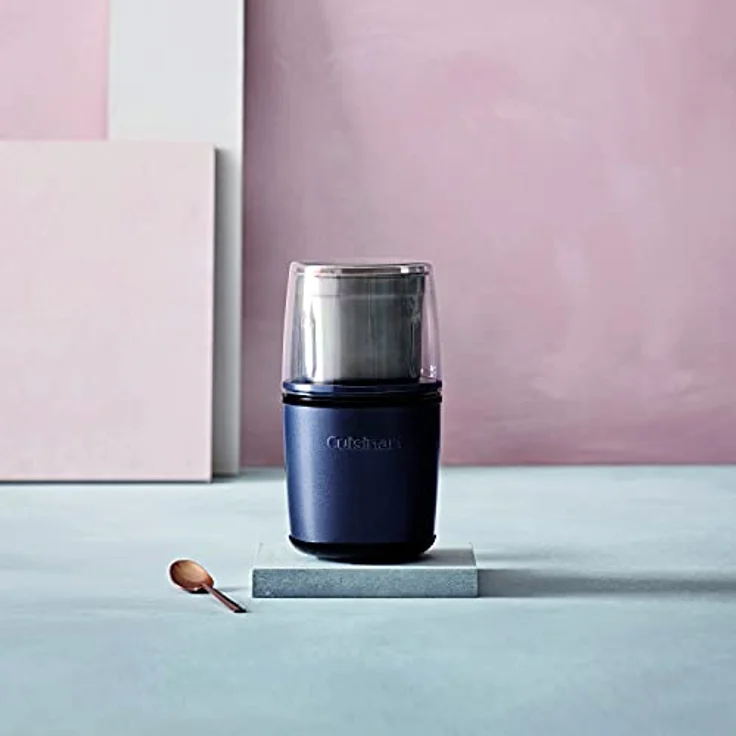 Cuisinart SG21BE Gewürzmühle, für Gewürze, Trockenfrüchte und Pürees, funktioniert auch mit kleinen Mengen, 2 Edelstahl-Mahl- und Aufbewahrungsbehälter – Bild 4