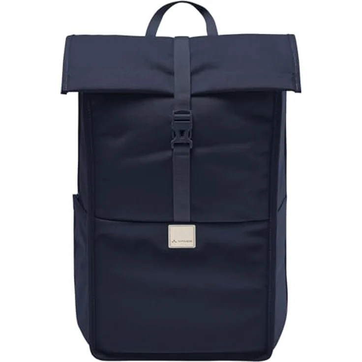 VAUDE Coreway Rolltop 20, Freizeitrucksack mit 15,6 Zoll Laptopfach, gepolsterten Schulterriemen, Farbe eclipse – Bild 5