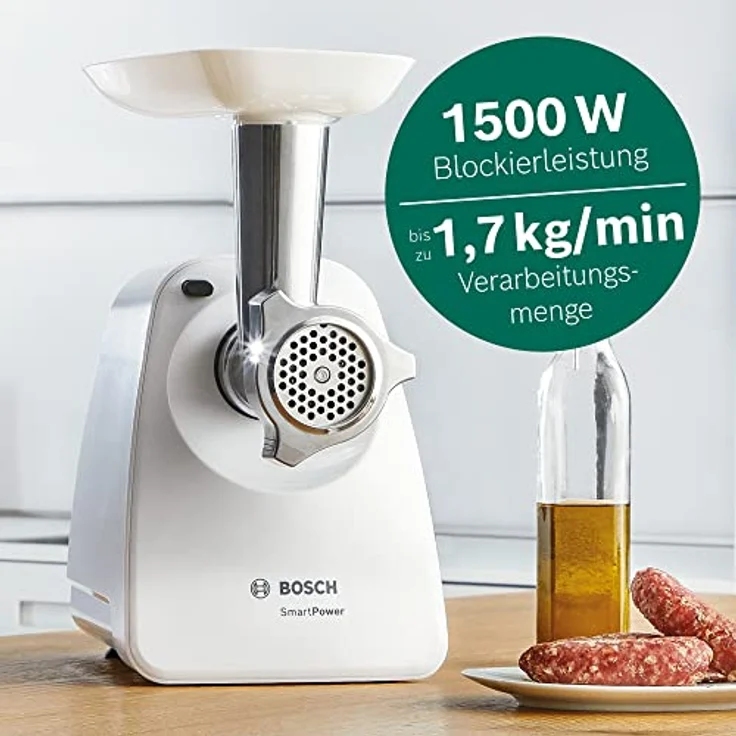 Bosch MFW2500W Fleischwolf – Bild 4