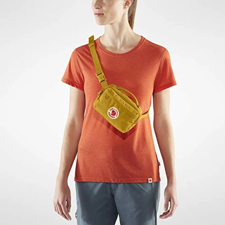 Fjällräven Kanken Hip Pack, Gürteltasche 18 cm x 9 cm x 12 cm, 100% Polyamid, frost green – Bild 6