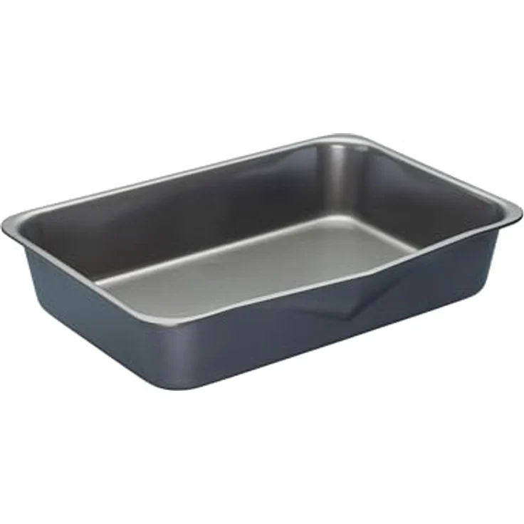 masterclass Smart Space Antihaftbeschichtetes Backgeschirr-Set, Karbonstahl, stapelbar, 7-teilig, grau, 41 x 31 x 10.5 cm, 7 – Bild 8