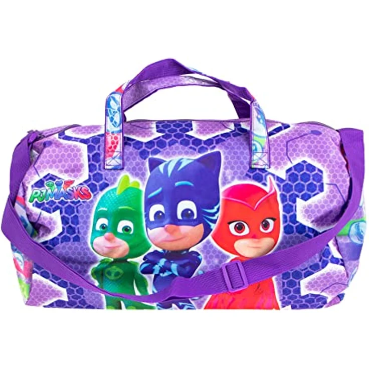 PJ Masks Sporttasche, bunte Gymtasche mit Kordelzugverschluss, ideal für Schule und Reise – Bild 3