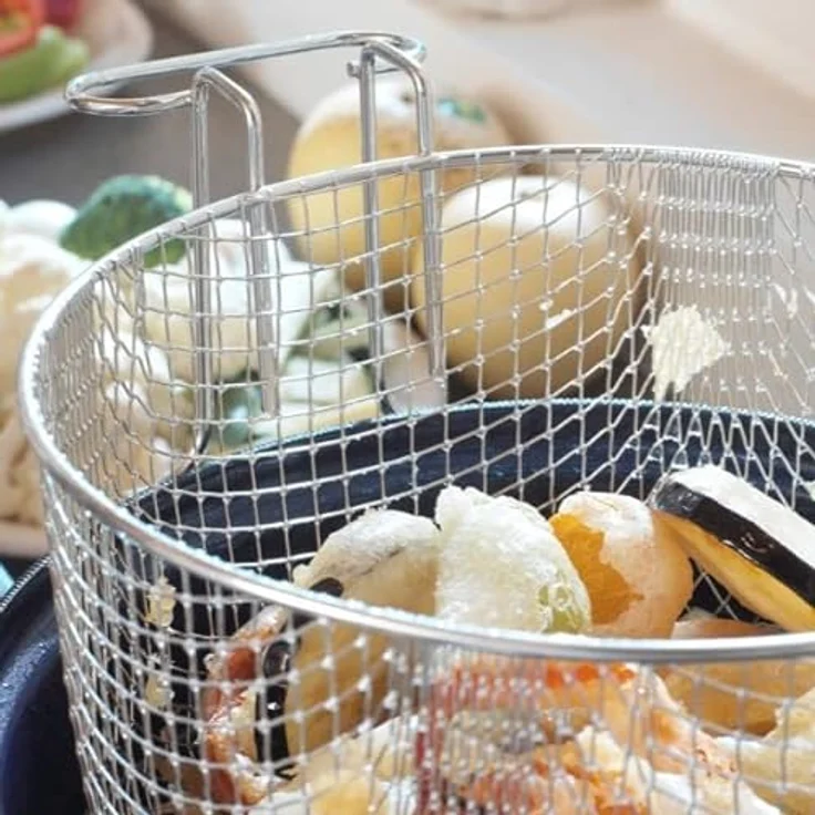 BK Fortalit Emaillierter Stahl Induktionskompatibel 24cm/3L Fritteuse Bratentopf mit Deckel, spülmaschinenfest, PFAS-frei, Schwarz – Bild 5