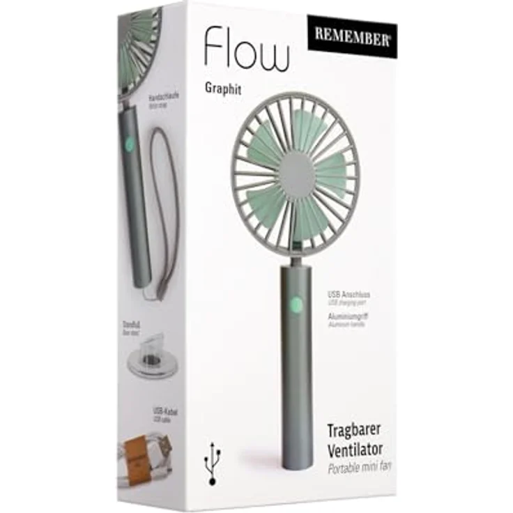 Remember Handventilator Flow graphit – Bild 10