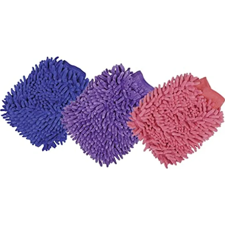 HKM 65113500 Putzhandschuh - Superfloor, M, violett