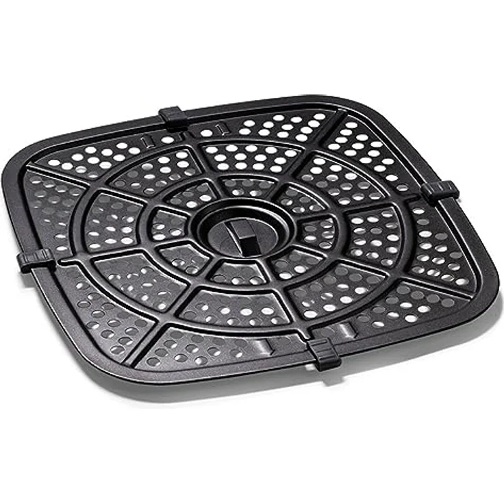Tognana Iridea Luftfritteuse 7 L mit digitaler Anzeige, 9 voreingestellten Programmen, Antihaft-Grill und cool-touch Kunststoffkörper, apfelrot – Bild 5