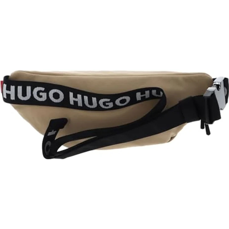 Hugo Dusky Gürteltasche, 33 cm, beige, 100% Polyamid, kompakt und stilvoll – Bild 3