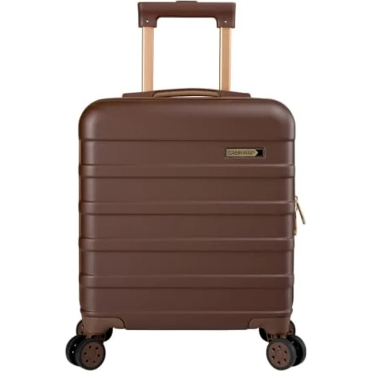 Cabin Max Anode 30L Handgepäck Koffer, Hartschale, leicht, 4 Räder, 45x36x20 cm, Braun, geeignet für Easyjet unter dem Sitz – Bild 2