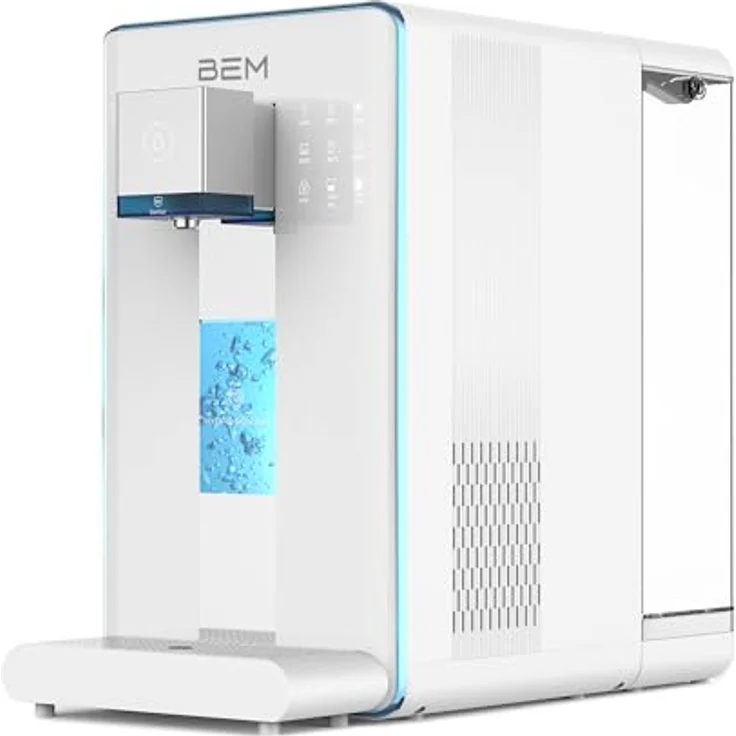 BEM LINA Wasserfilter Wasserstoff-Ionisator mit Wassertank Wasserspender Umkehrosmose Hydrogen Elektrolyse Tischausführung – Bild 3