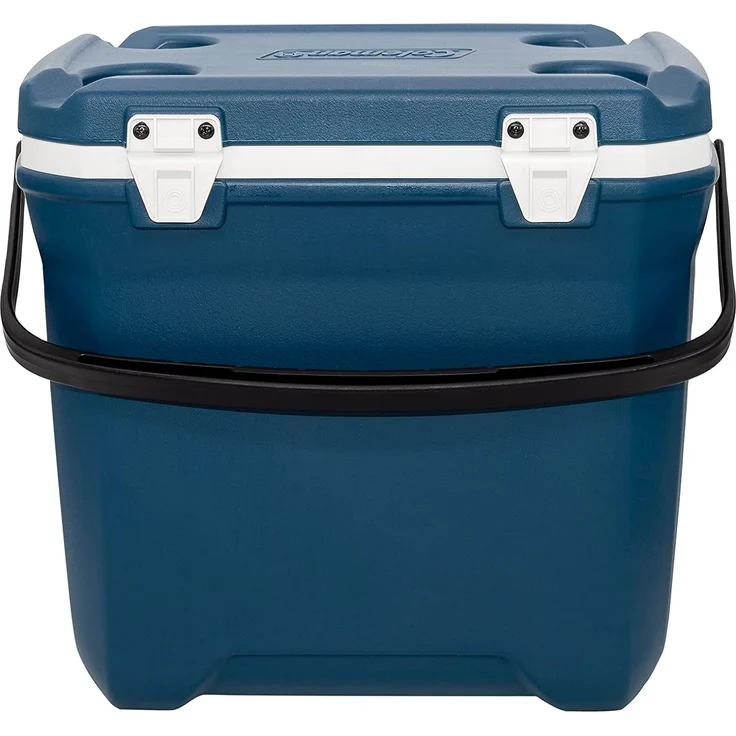 Coleman 2000037209 Xtreme 28 QT passive Kühlbox, Cooler, 26 Liter, geeignet für 8 x 1,5 Liter Flaschen, 36 x 0,33 Liter Dosen, Tragegriff, Deckel, Kunststoff, blau – Bild 4